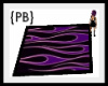 {PB}Purple Flame Rug