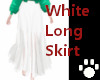 White Long Skirt