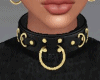 Gold Rings Choker