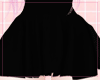 p. heart black skirt