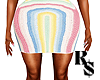 R. casa rainbow skirt