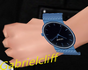 Blue Leather Watch