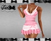 Lil Pink Polkadot Dress