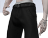 Cargo black goth pants