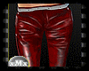 RED Leather pants
