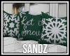 S. Xmas Pillows Set