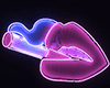 Neon-Lip Cigarette
