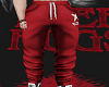 D- Bad Boy Red Joggers