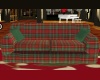 Christmas Plaid Couch