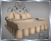 Beige Victorian Bed NO P