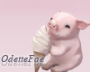 Piggy Eating Icecream
