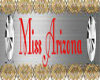 (T) Miss Arizona Sash