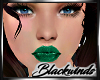 Green Glossy Lips