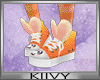 K| Bunny Sneakers Orange