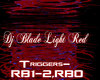 D3~Dj Blade Light Red