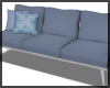Country Soft Blues Couch