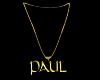 Gold Necklace Paul