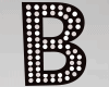 Wall Night Letter B