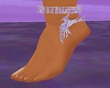 Lilac Pheonix L Anklet