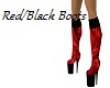 Red/Black Boots