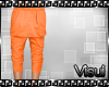 V| Orange Harem Pants