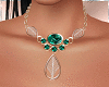 Gold Necklaces(Green)