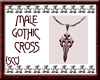 {SCC}Goth Cross Necklace