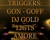 Amore GOLD DJ LIGHTS