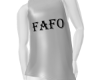 FAFO TANK WHITE