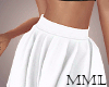 !mml Mellie Skirt: White