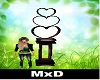 MxD- heart lamp