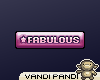 [VP] FABULOUS sticker