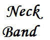 Metal neck band
