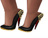 Black /Gold Diva Heels