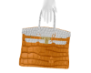 birkin orange croc