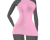 Q - RIBBED DRESS - LPINK