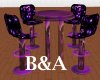 [BA] Purple Bfly Table