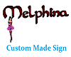 Melphina Signage 3-D