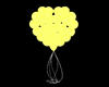 [LH]Yellow Heart Balloon
