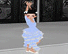 niña flamenca azul