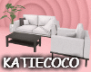 Modern couch set
