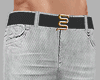 C3D-Gray Pants Belt