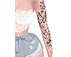 Tatto Arm Flowers