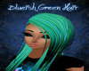 Blueish Green Hair