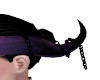 Purple to Black Horns