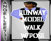 Male Model RUNWAY  Walk