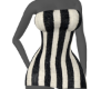 Strip. Dress