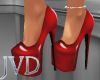 JVD Shiny Red Heels