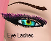 Purple Black Eye Lashes