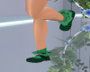 Cute Green Shoes & Socks